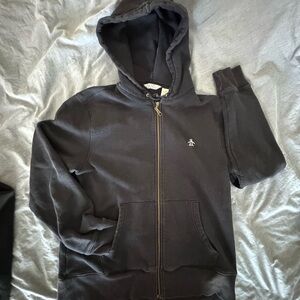 Kids Black Hoodie Jacket